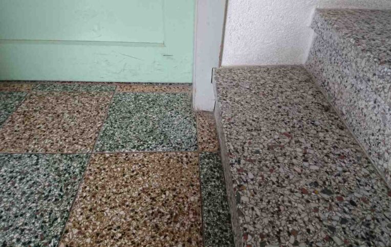 terrazzo floor tiles